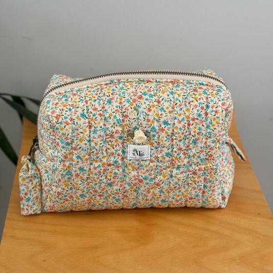 Japanese Scattered Ditsy Makeup Bag