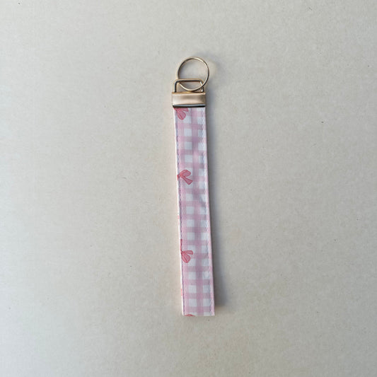 Pink Bow Gingham