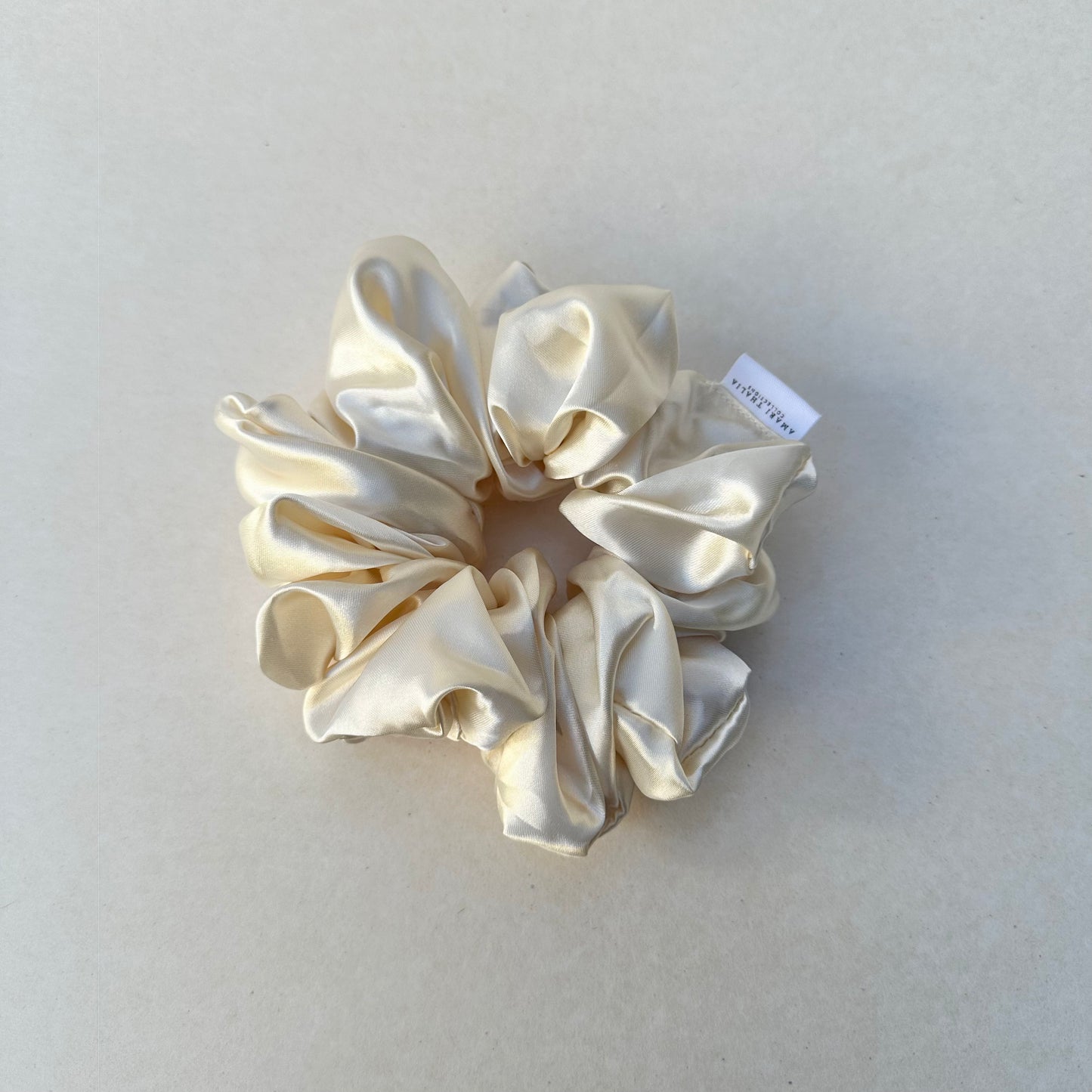 Pearl White Satin